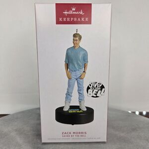 Hallmark Keepsake Zack Morris Saved By The Bell Ornament 2023 Christmas TV Show